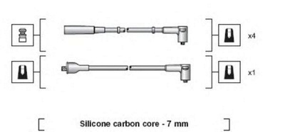MAGNETI MARELLI 941318111237 -  Комплект проводов зажигания